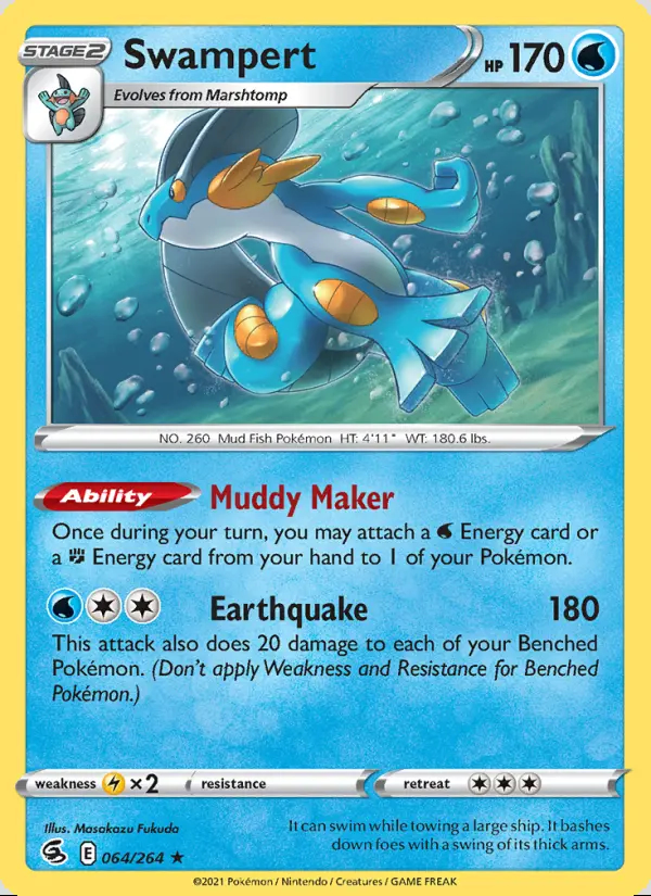Image of the card Swampert
