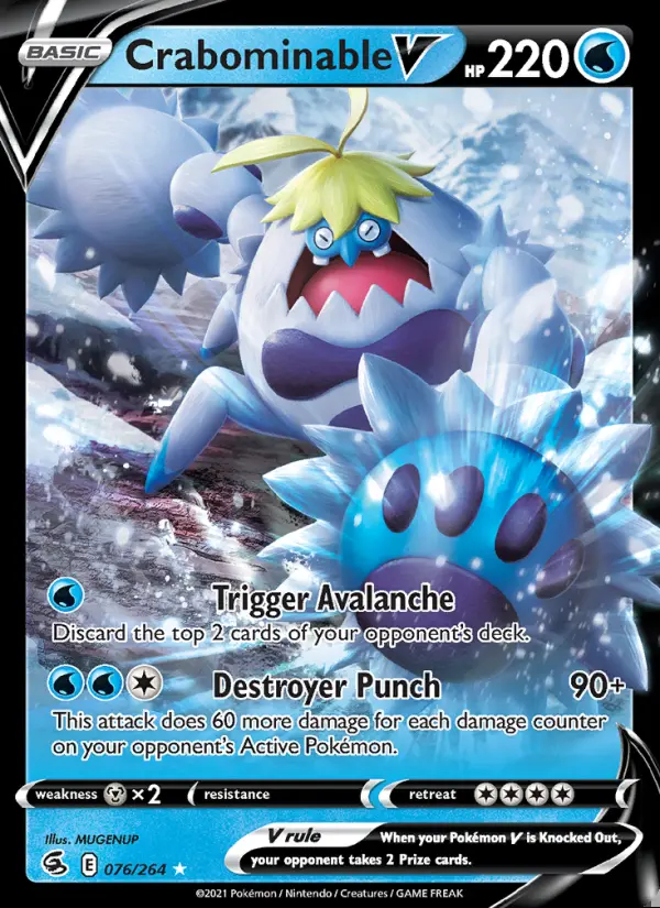 Image of the card Crabominable V