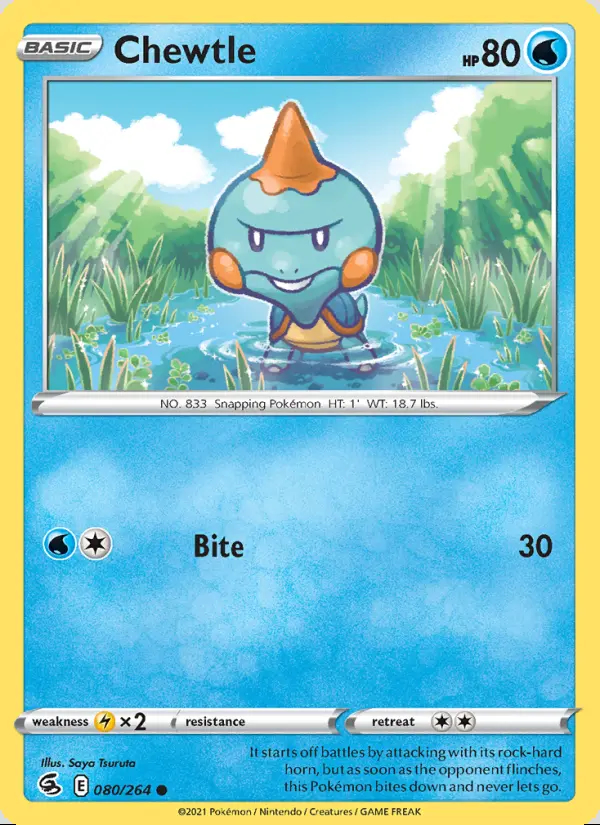 Image of the card Chewtle