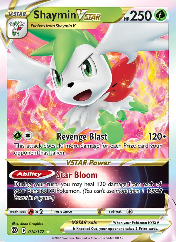 Image of the card Shaymin VSTAR