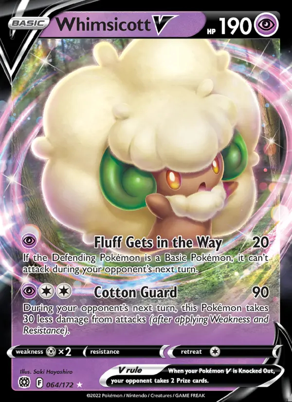 Image of the card Whimsicott V