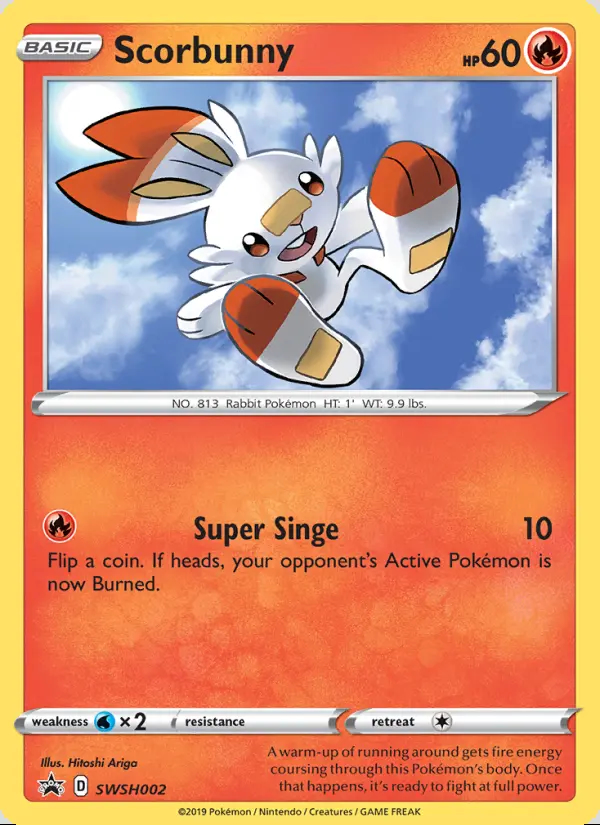 Image of the card Scorbunny