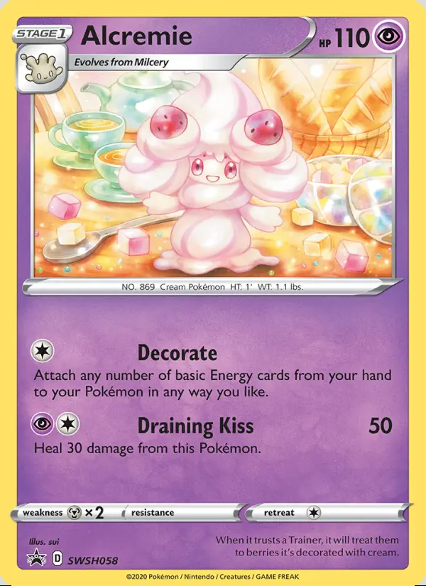 Image of the card Alcremie