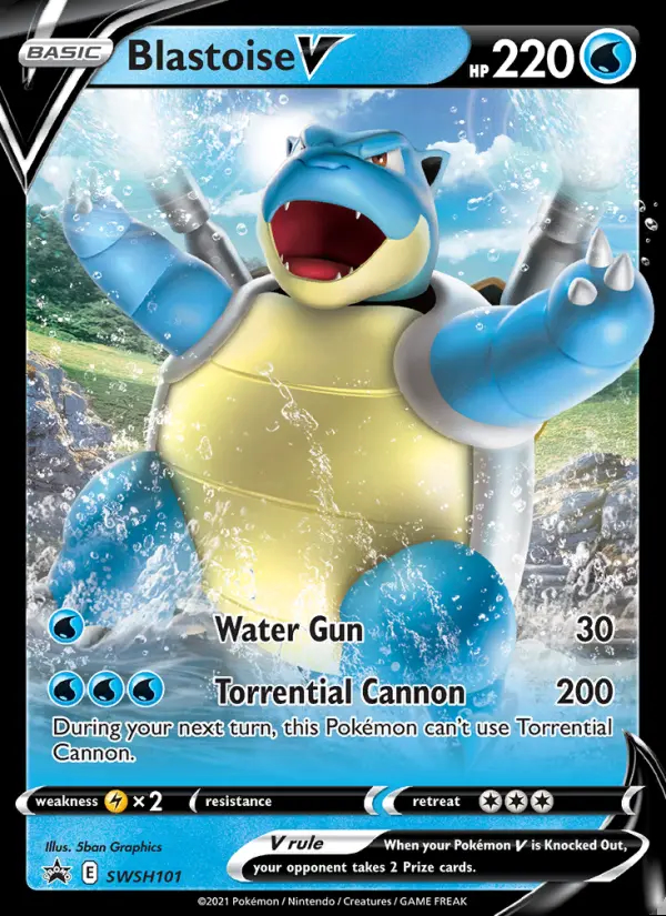 Image of the card Blastoise V