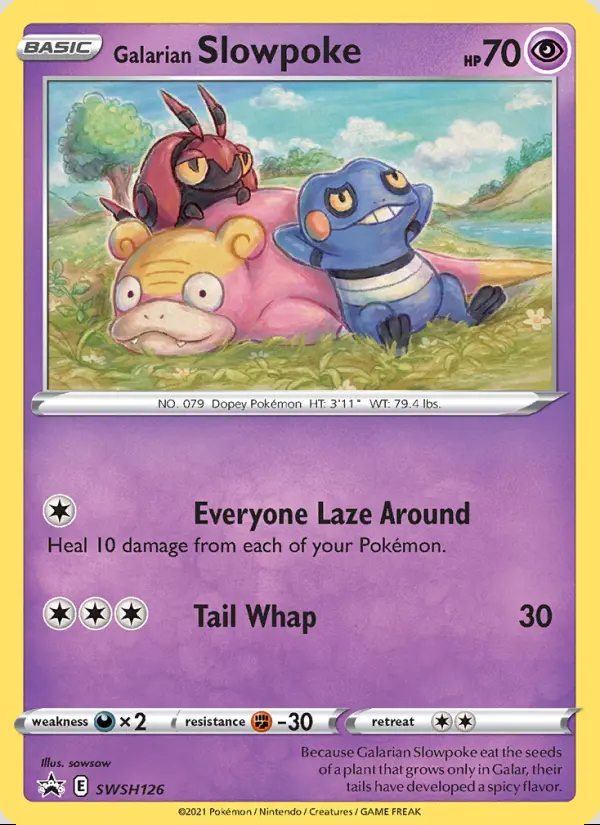 Image of the card Galarian Slowpoke