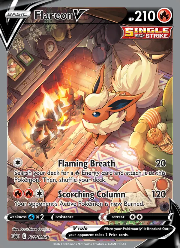 Image of the card Flareon V