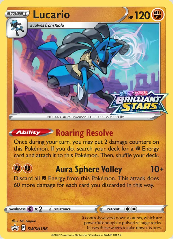 Image of the card Lucario