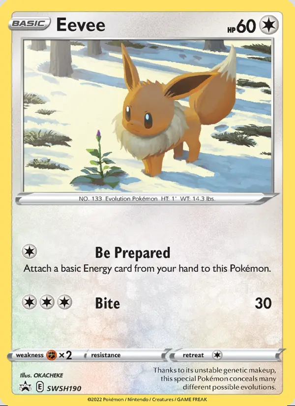 Image of the card Eevee