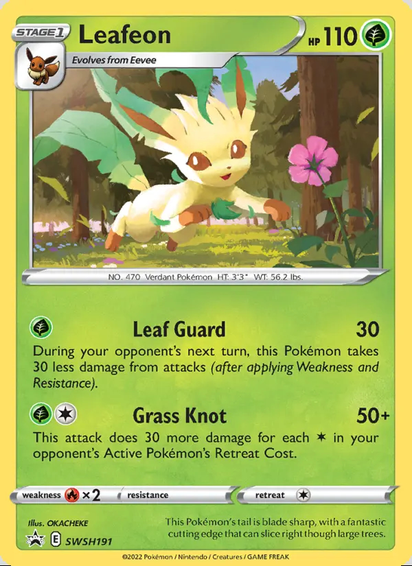 Image of the card Leafeon