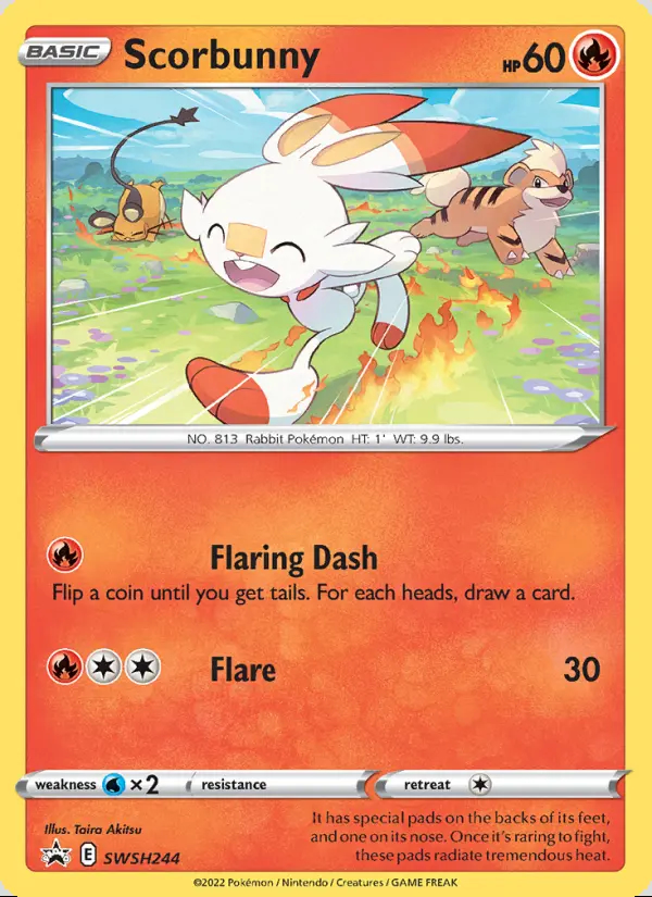 Image of the card Scorbunny