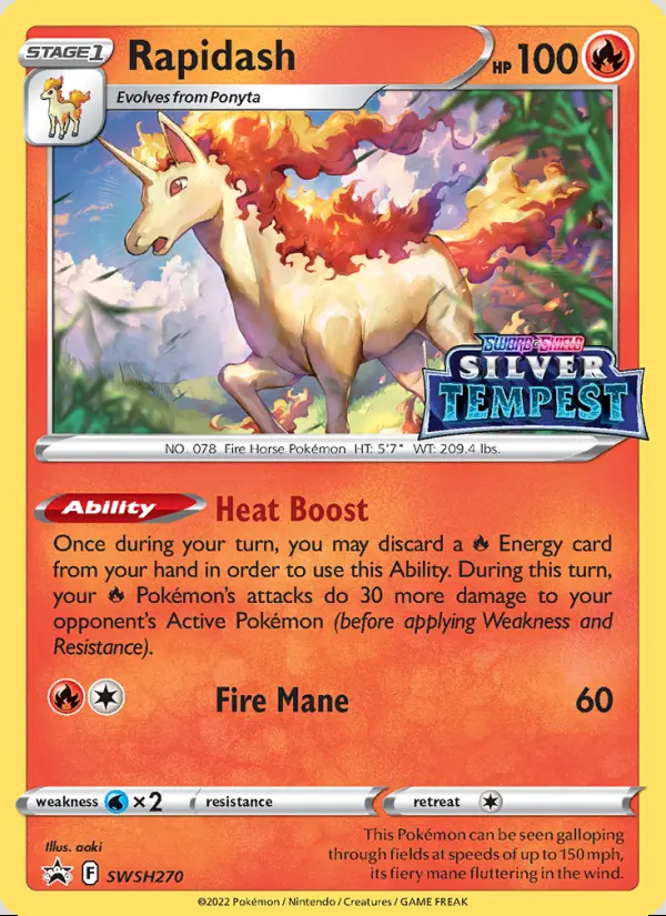 Image of the card Rapidash