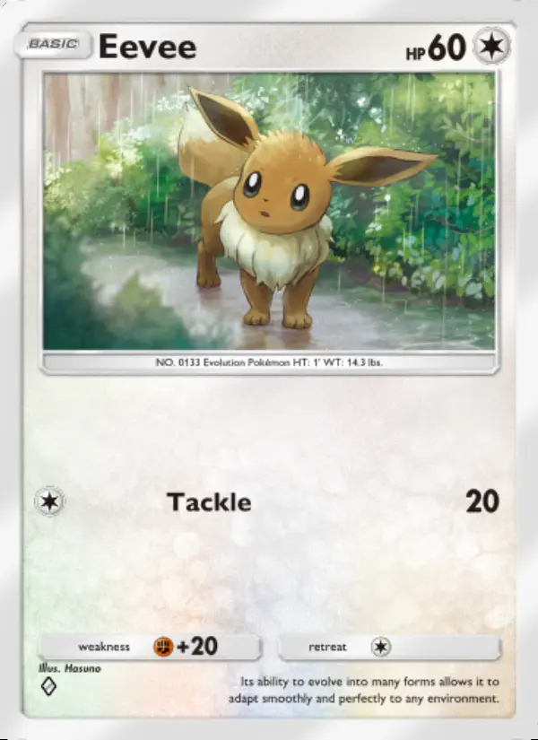 Image of the card Eevee