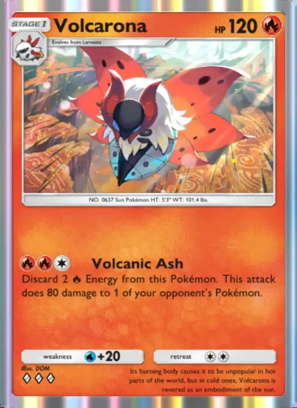 Image of the card Volcarona