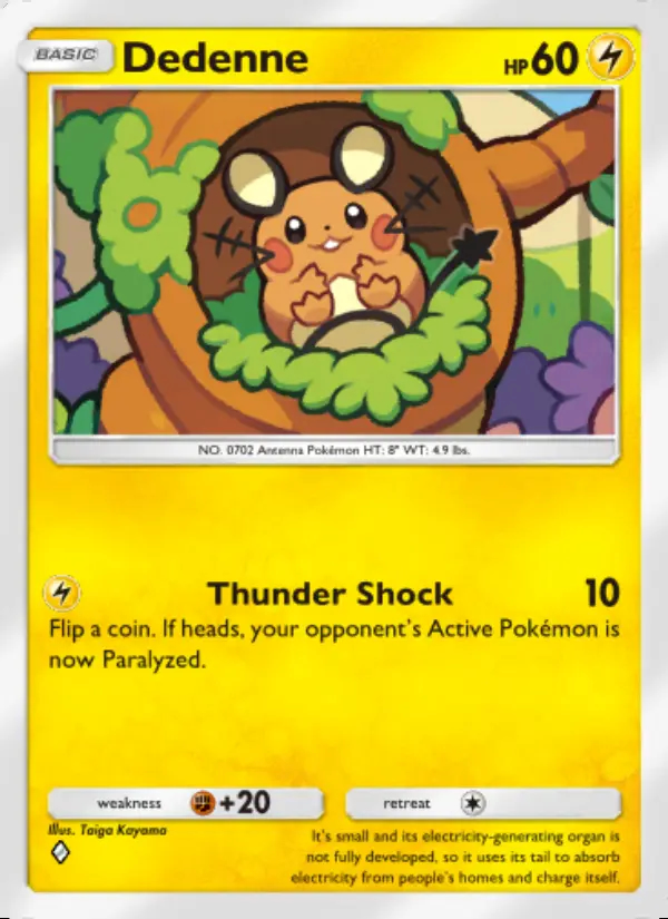 Image of the card Dedenne