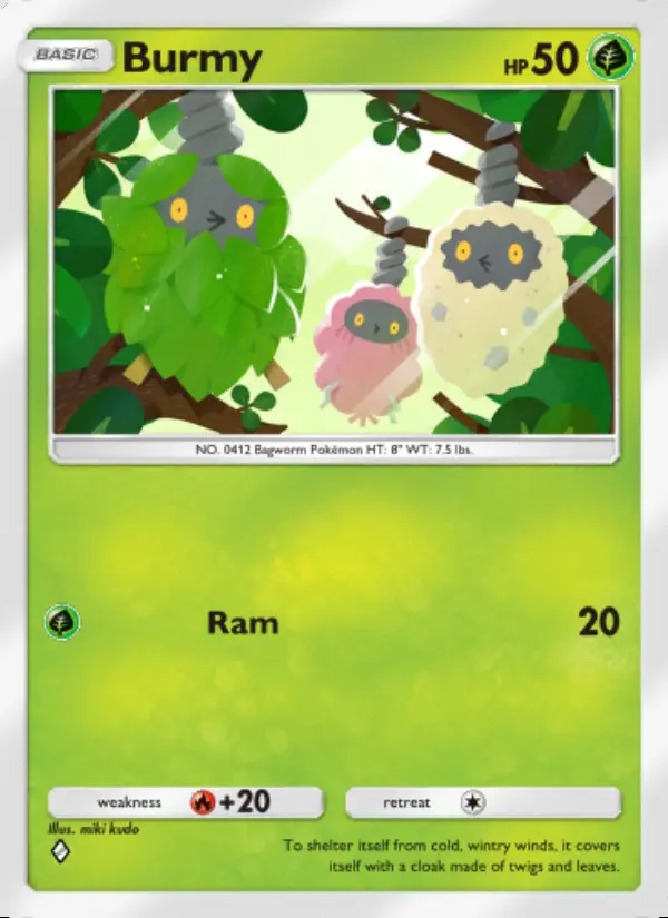 Image of the card Burmy