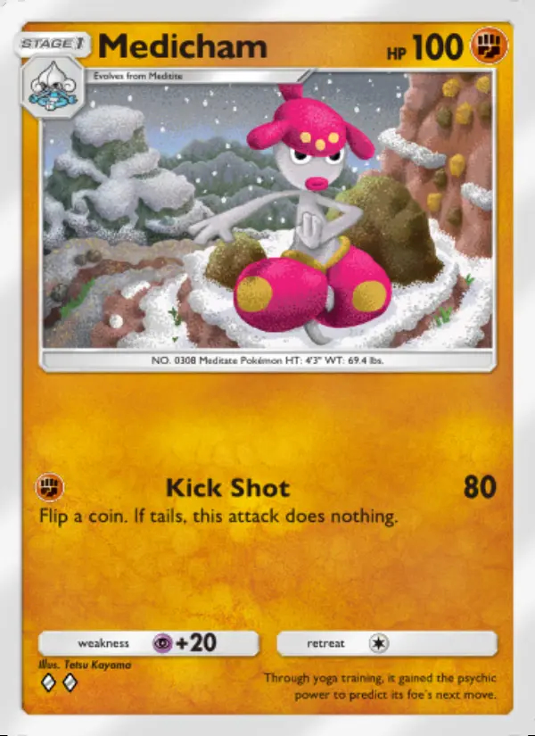 Image of the card Medicham