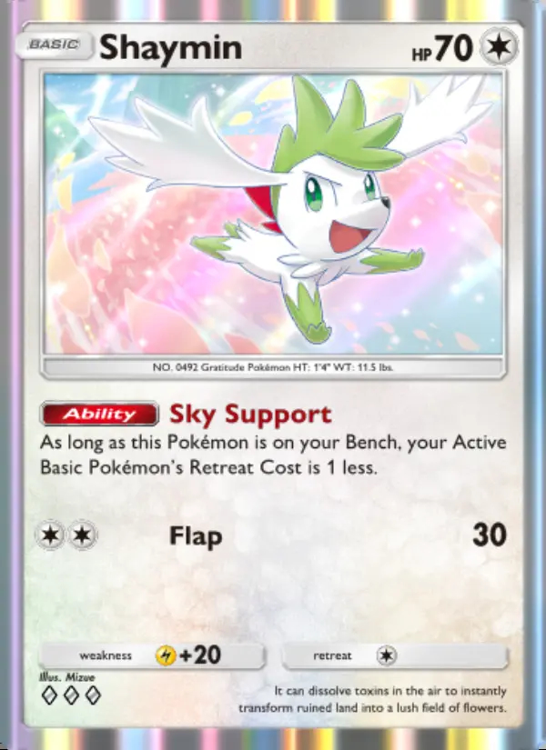 Image of the card Shaymin