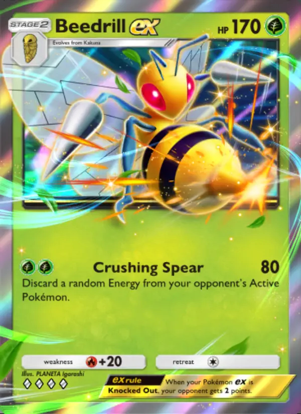 Image of the card Beedrill ex