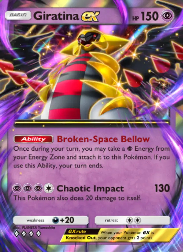 Image of the card Giratina ex