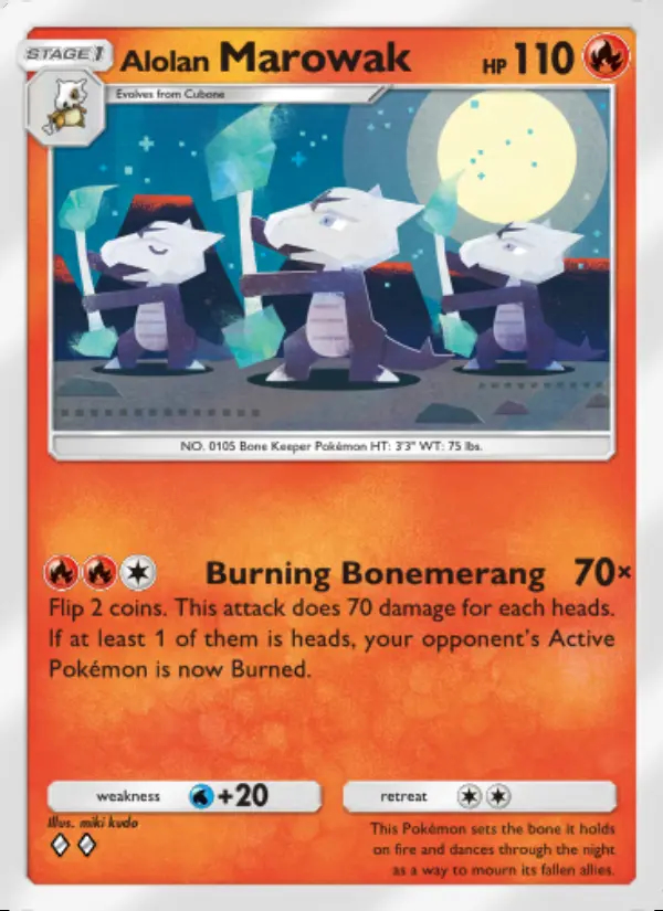 Image of the card Alolan Marowak