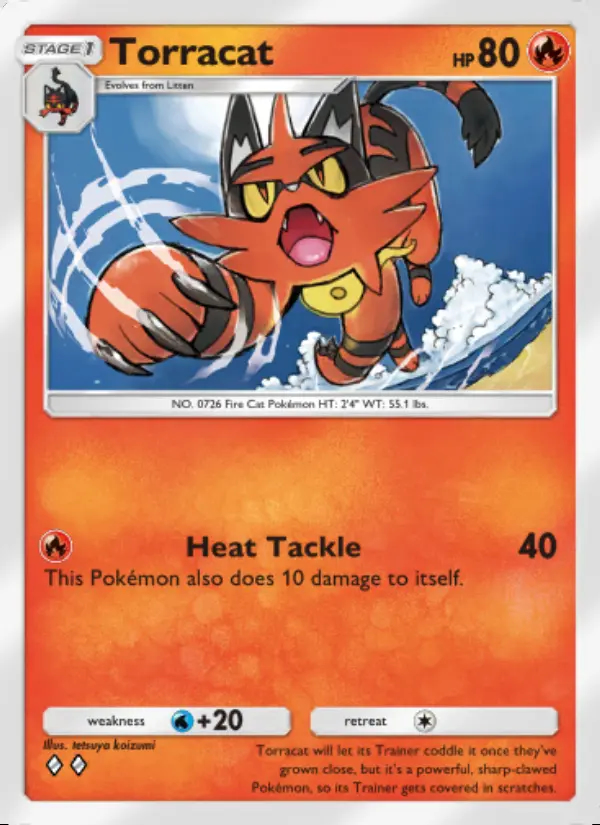 Image of the card Torracat