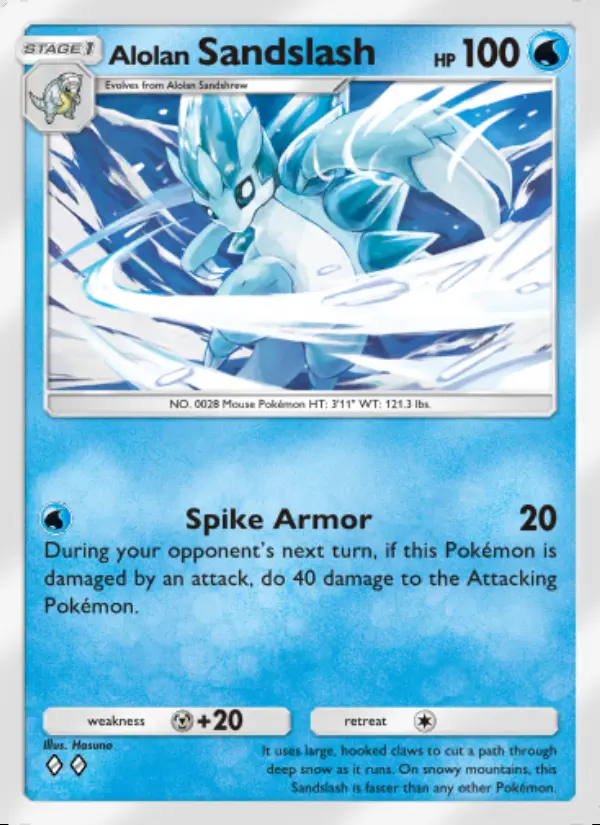 Image of the card Alolan Sandslash