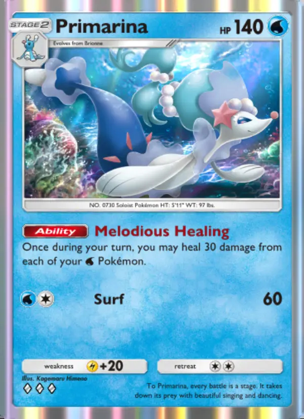 Image of the card Primarina