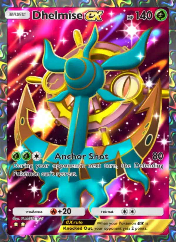 Image of the card Dhelmise ex