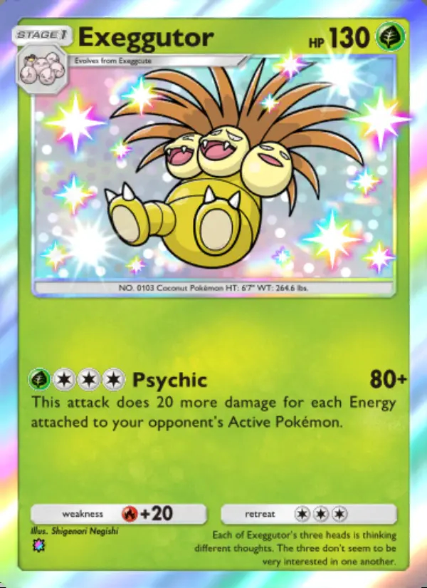 Image of the card Exeggutor