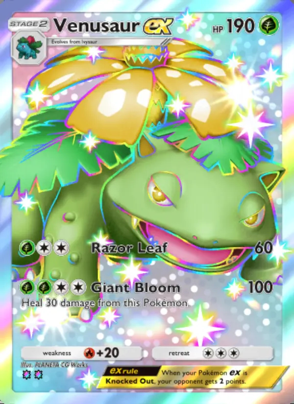 Image of the card Venusaur ex