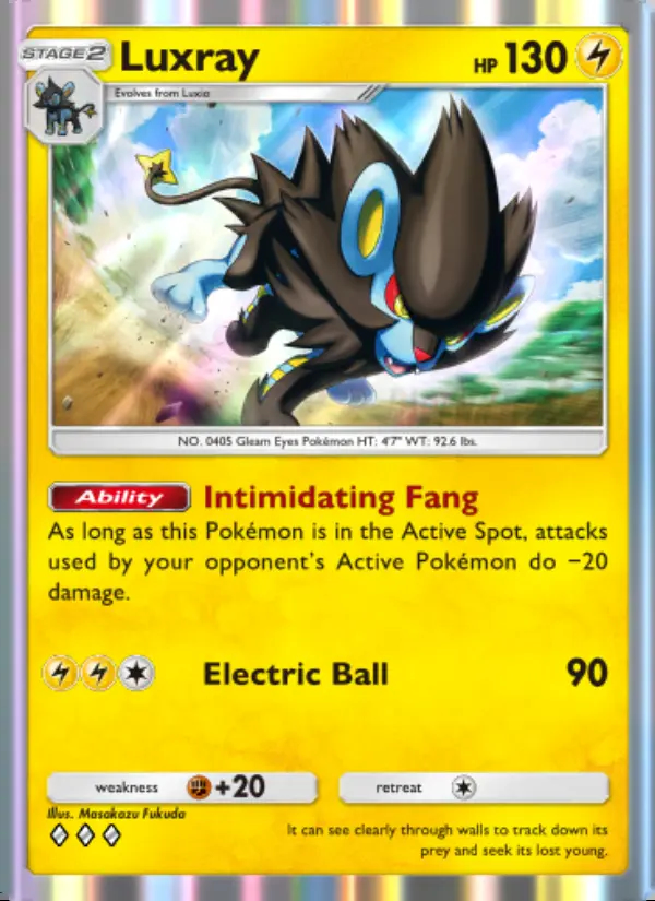 Image of the card Luxray