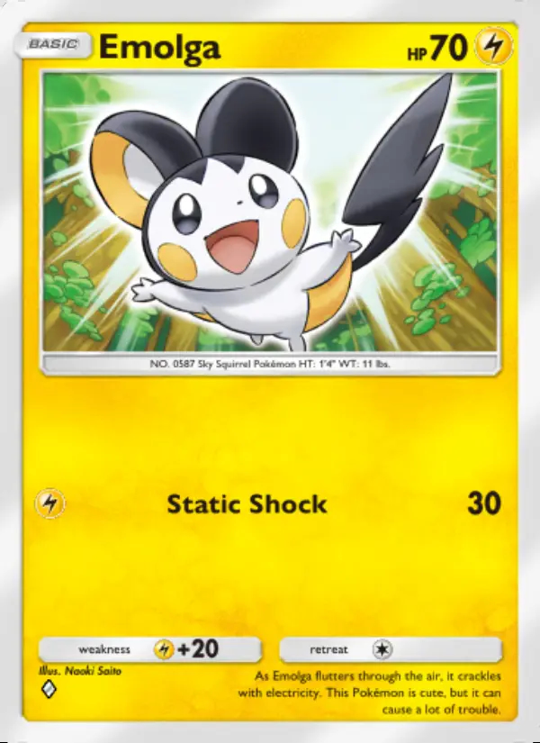 Image of the card Emolga