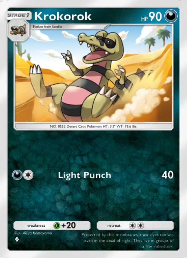 Image of the card Krokorok