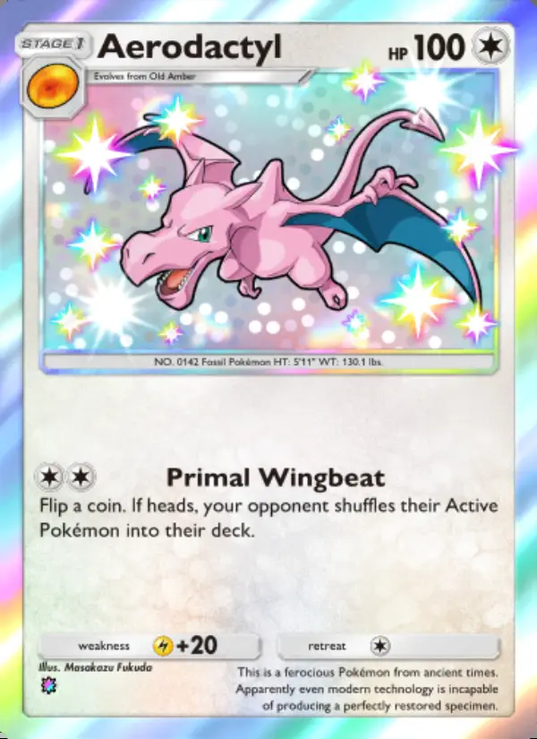 Image of the card Aerodactyl