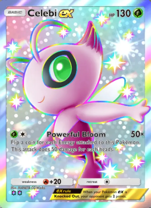 Image of the card Celebi ex