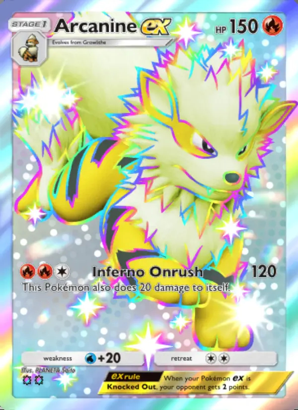 Image of the card Arcanine ex