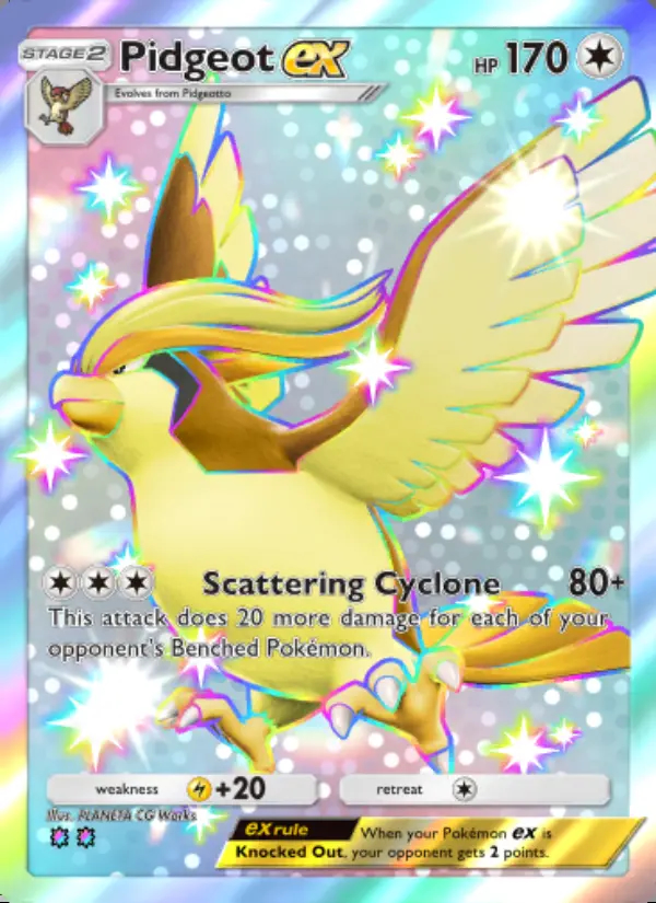 Image of the card Pidgeot ex