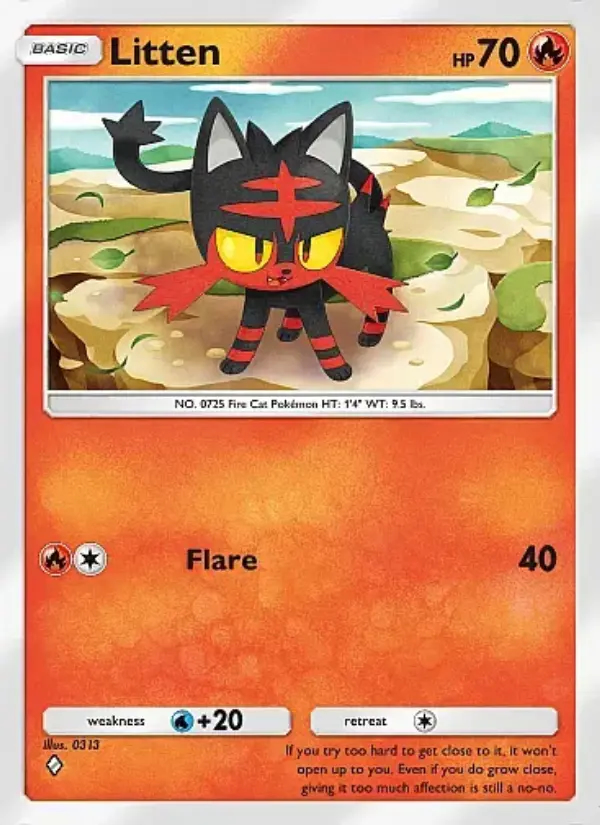 Image of the card Litten