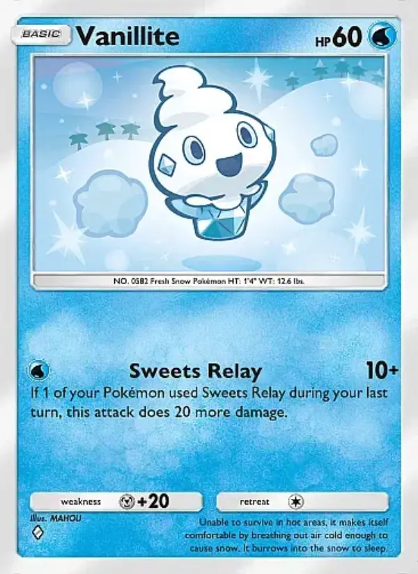 Image of the card Vanillite