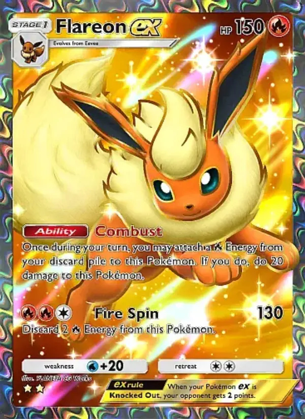 Image of the card Flareon ex