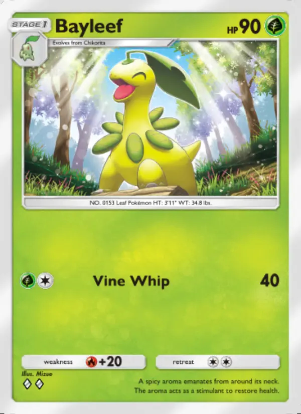 Image of the card Bayleef
