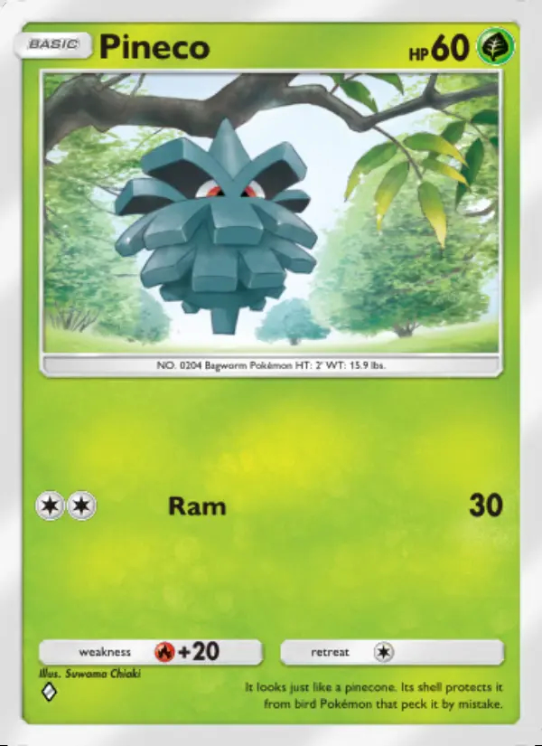 Image of the card Pineco