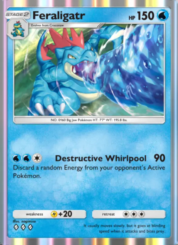 Image of the card Feraligatr
