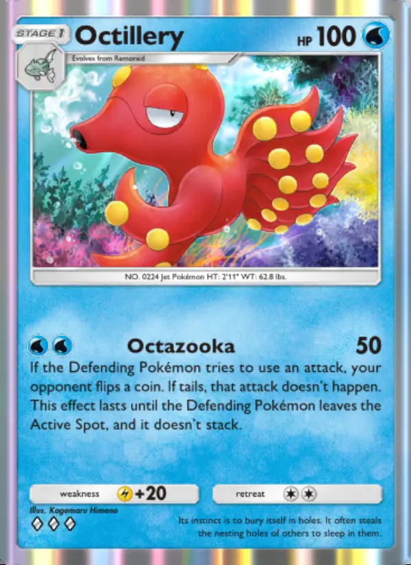 Image of the card Octillery