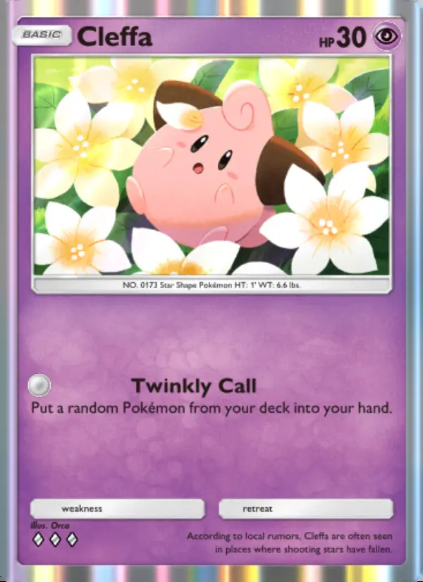 Image of the card Cleffa