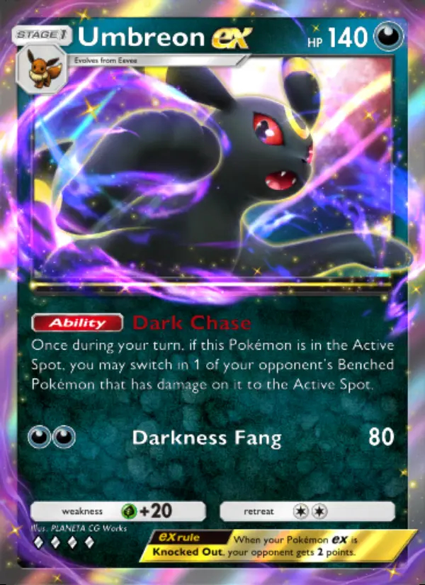 Image of the card Umbreon ex