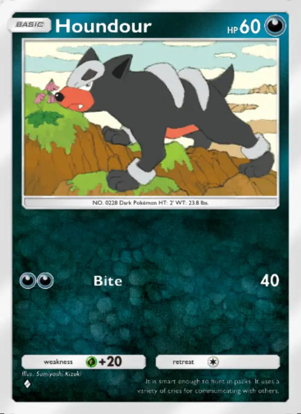 Image of the card Houndour