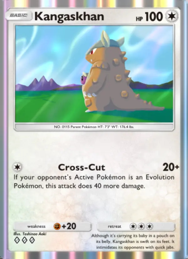 Image of the card Kangaskhan