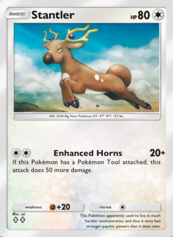 Image of the card Stantler
