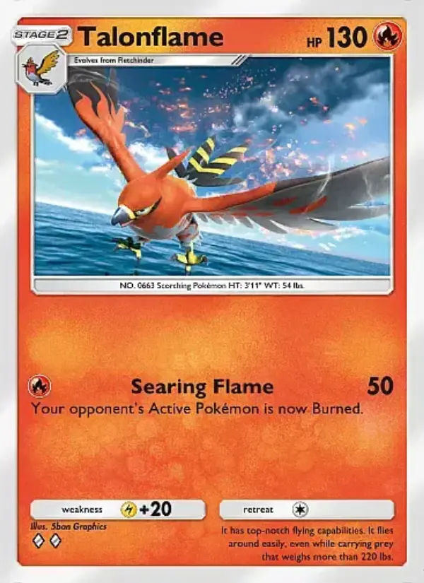 Image of the card Talonflame
